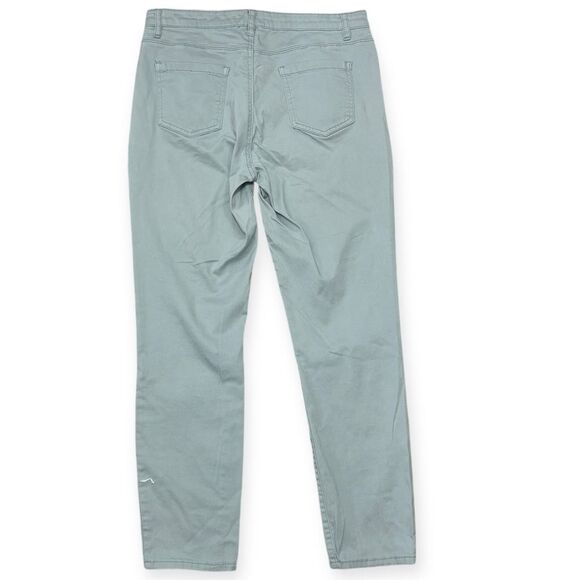 Buffalo David Bitton Daily Mid-Rise Stretch Skinny Ankle Pants 8/29 Light Blue - Picture 2 of 7